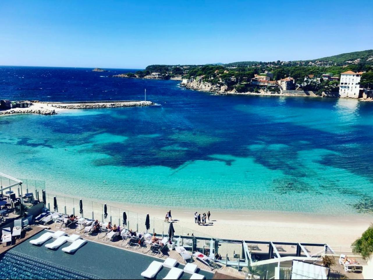 Logement Vue Mer Splendide - Situe A 50 Metres Du Bord De Mer Et 2 Minutes Des Plages - Bandolina Luaran gambar