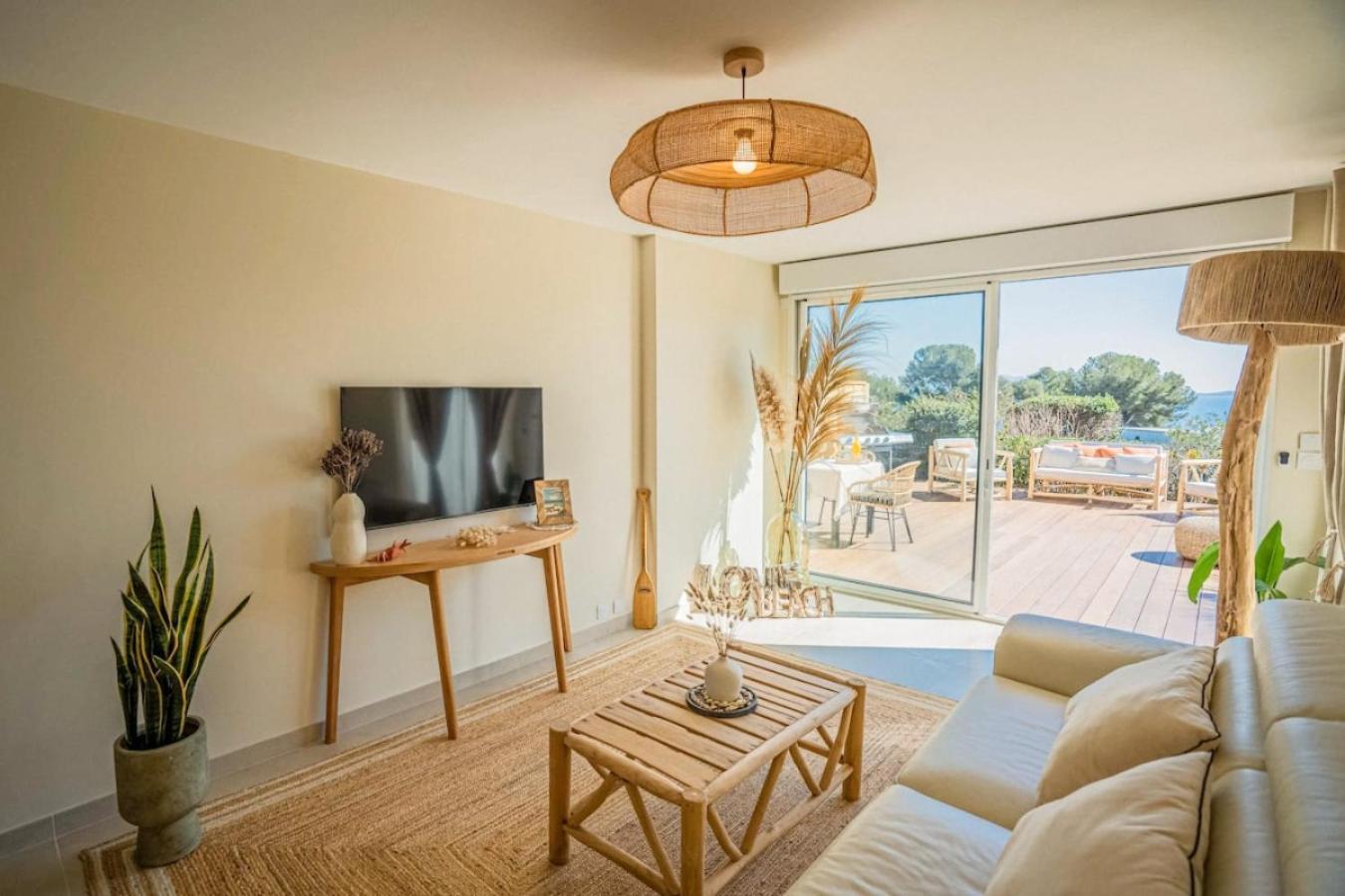 Logement Vue Mer Splendide - Situe A 50 Metres Du Bord De Mer Et 2 Minutes Des Plages - Bandolina Luaran gambar
