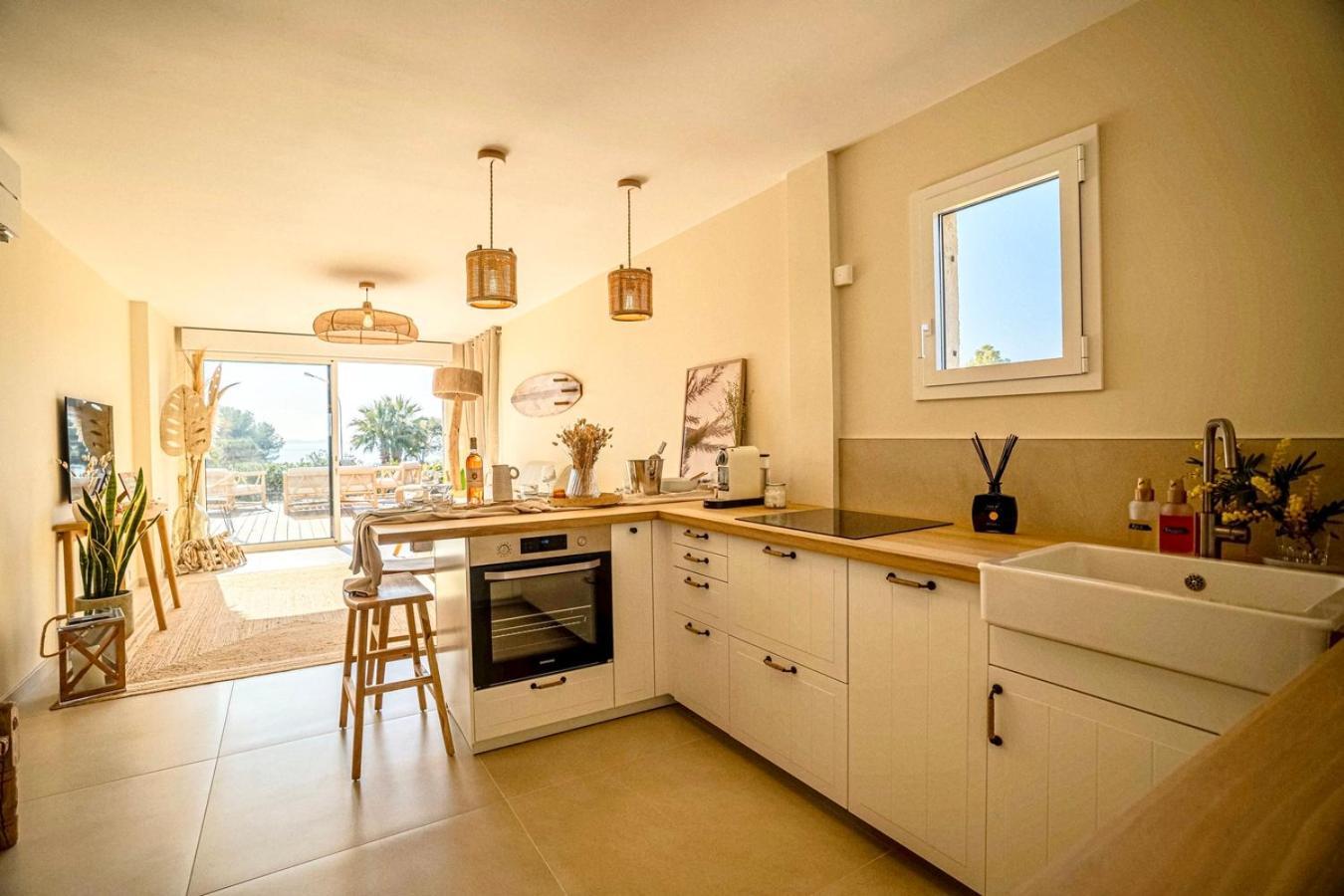 Logement Vue Mer Splendide - Situe A 50 Metres Du Bord De Mer Et 2 Minutes Des Plages - Bandolina Luaran gambar